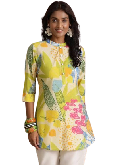 Women’s Multicolor Floral Printed Kurti