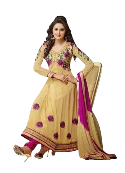 Women’s Georgette Embroidered Anarkali Suit