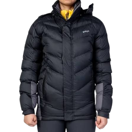 Gokyo Black Expedition Down/Puffer Jacket for High-Altitude